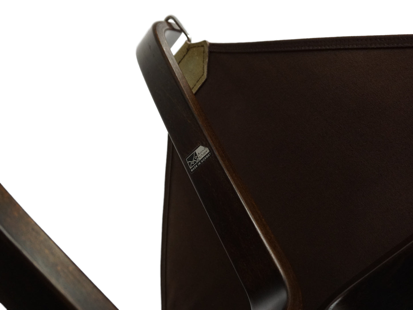 Vatane FALCON Chair Hocker | Sigurd Ressell | Leder Braun Palisander Mid Century