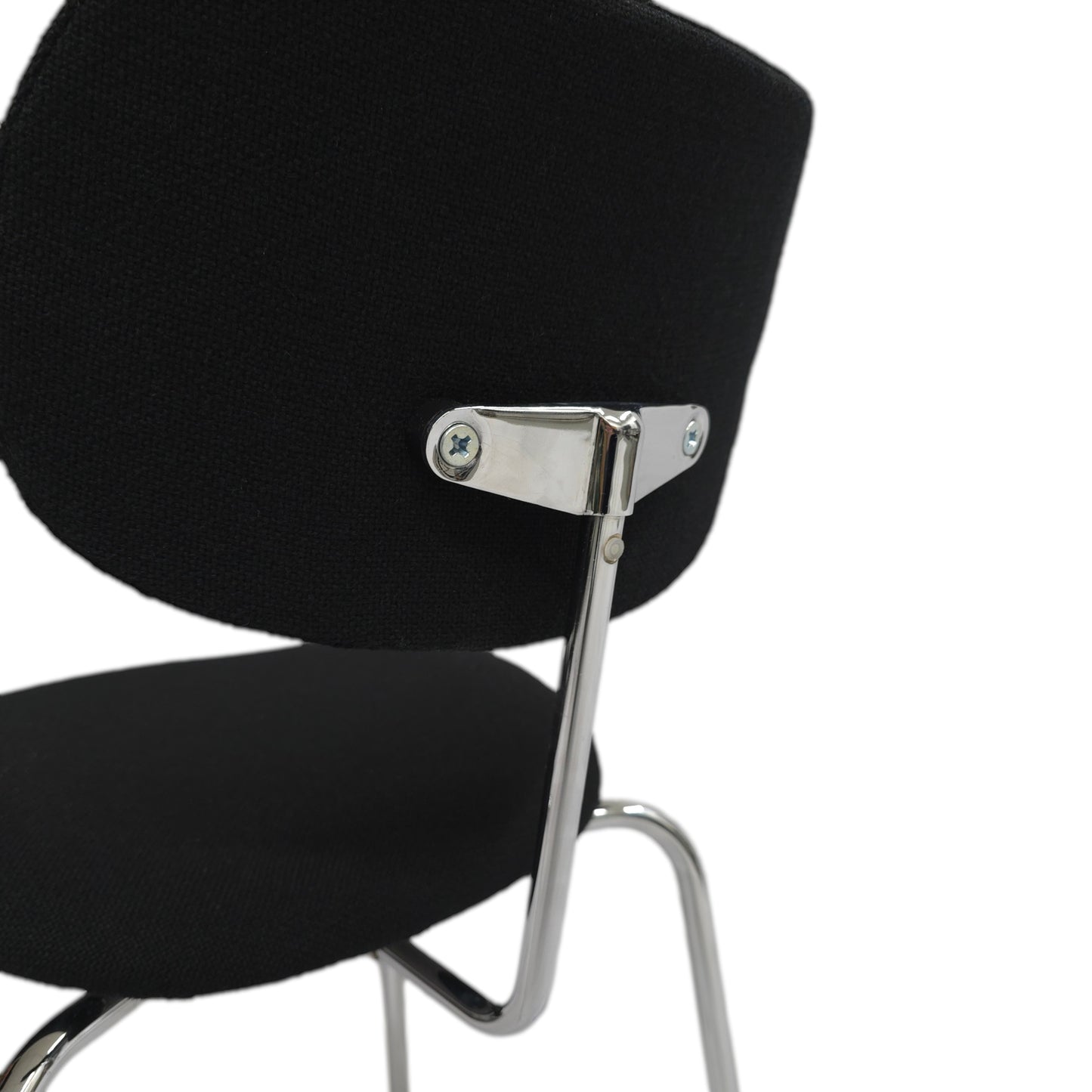 Wilde + Spieth SE68 | Design Egon Eiermann | 2er Set Stühle Schwarz Bauhaus Stil