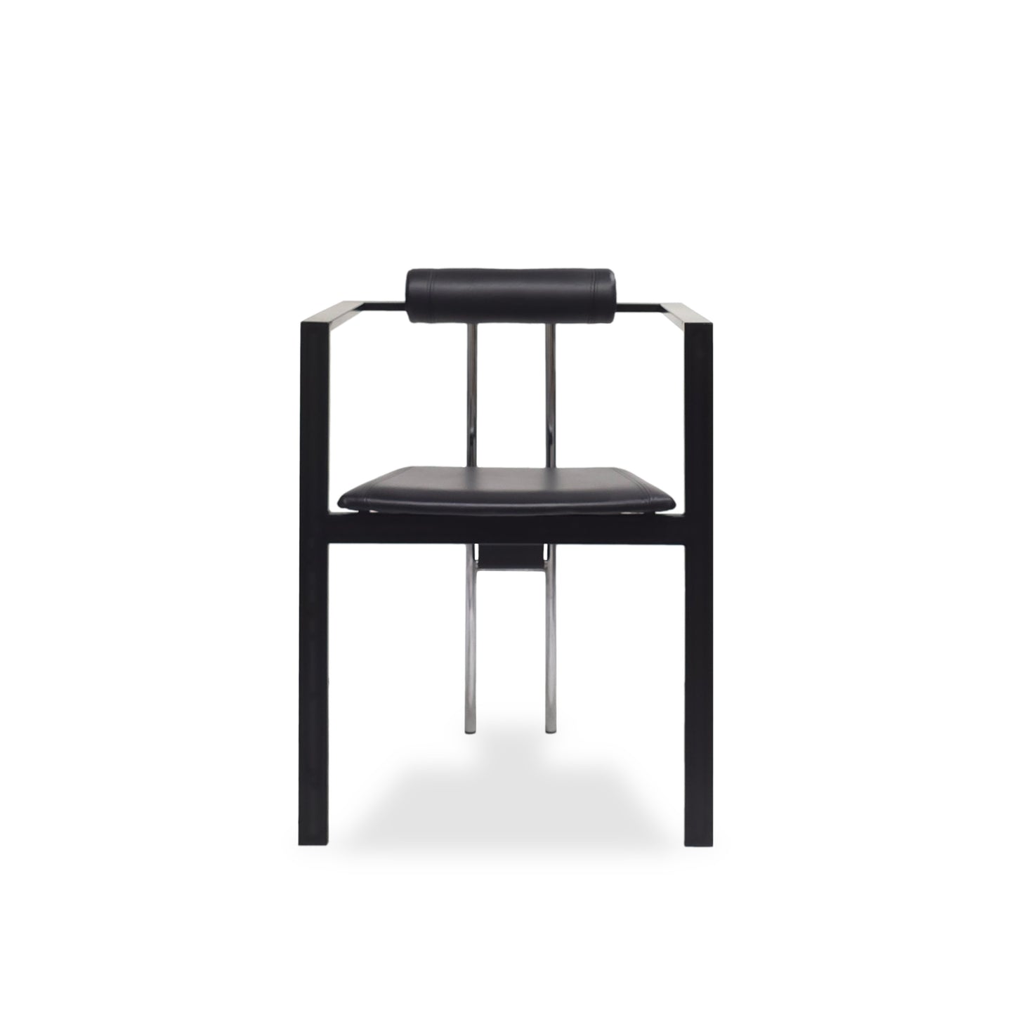 KFF Trix | Leder Stuhl Memphis Vintage Chair Postmodern Armlehnstuhl