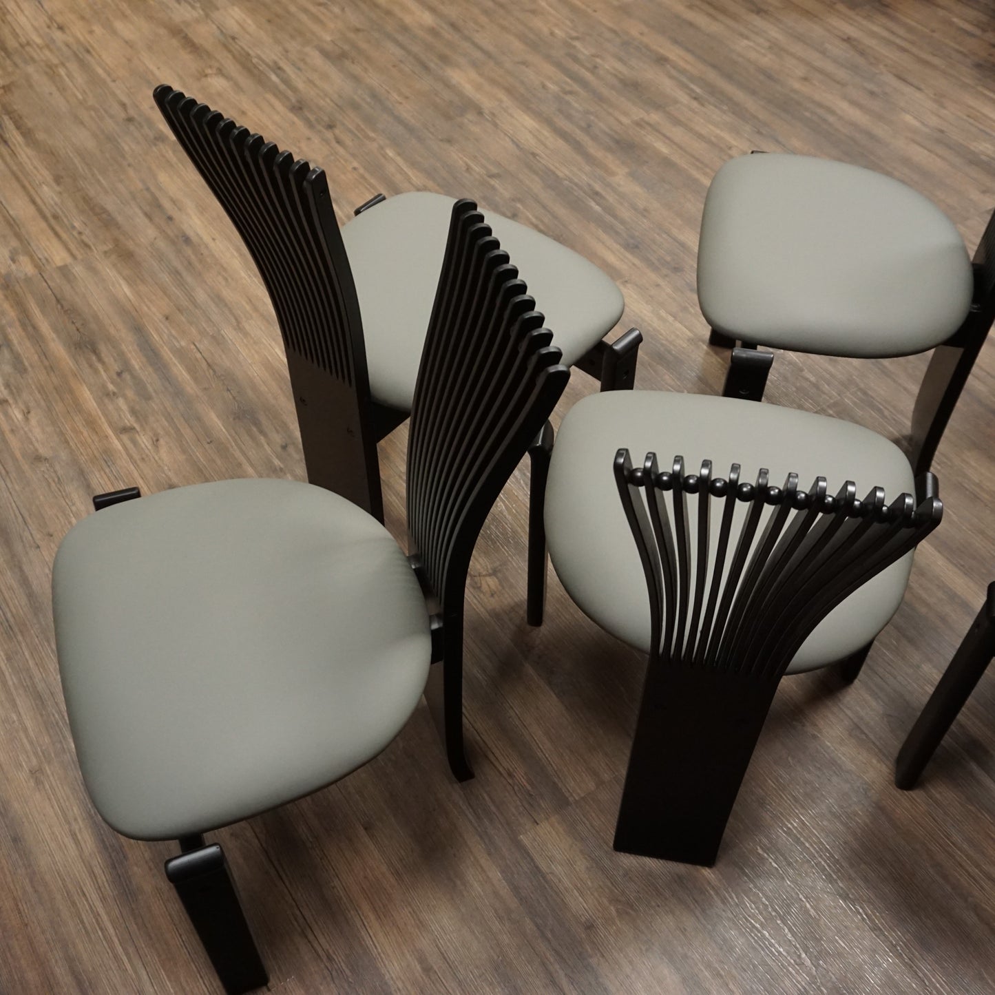 Westnofa TOTEM Torstein Nilsen | 2er Set Stühle | Memphis Mid Century Stil Chair