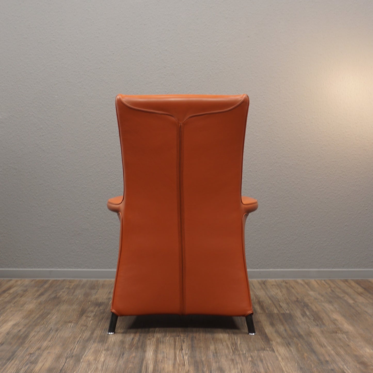 WITTMANN Alta | Design Paolo Piva | Sessel & Hocker Leder Braun | Lounge Chair