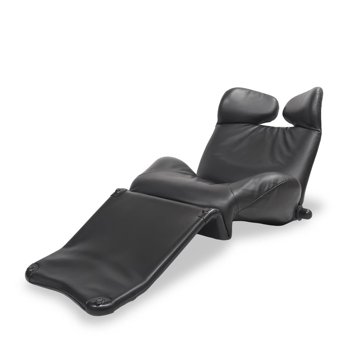 Cassina WINK | Toshiyuki Kita | Designklassiker Sessel Leder Schwarz Relaxliege