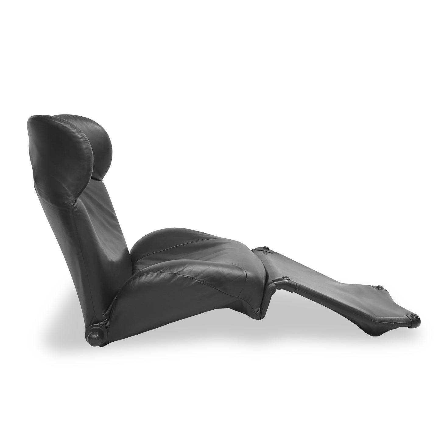 Cassina WINK | Toshiyuki Kita | Designklassiker Sessel Leder Schwarz Relaxliege