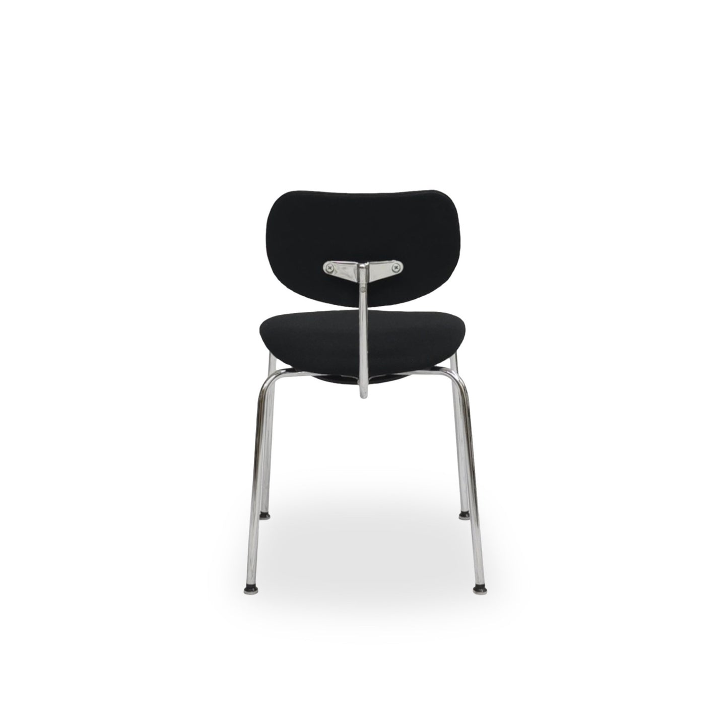 Wilde + Spieth SE68 | Design Egon Eiermann | 2er Set Stühle Schwarz Bauhaus Stil