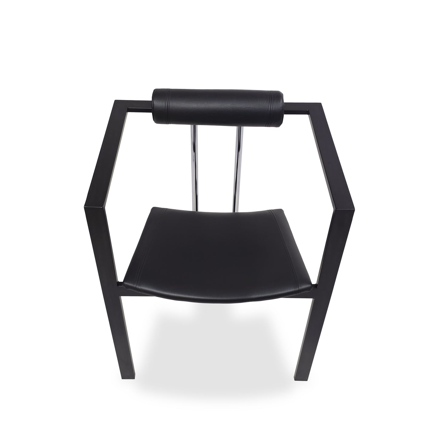 KFF Trix | Leder Stuhl Memphis Vintage Chair Postmodern Armlehnstuhl