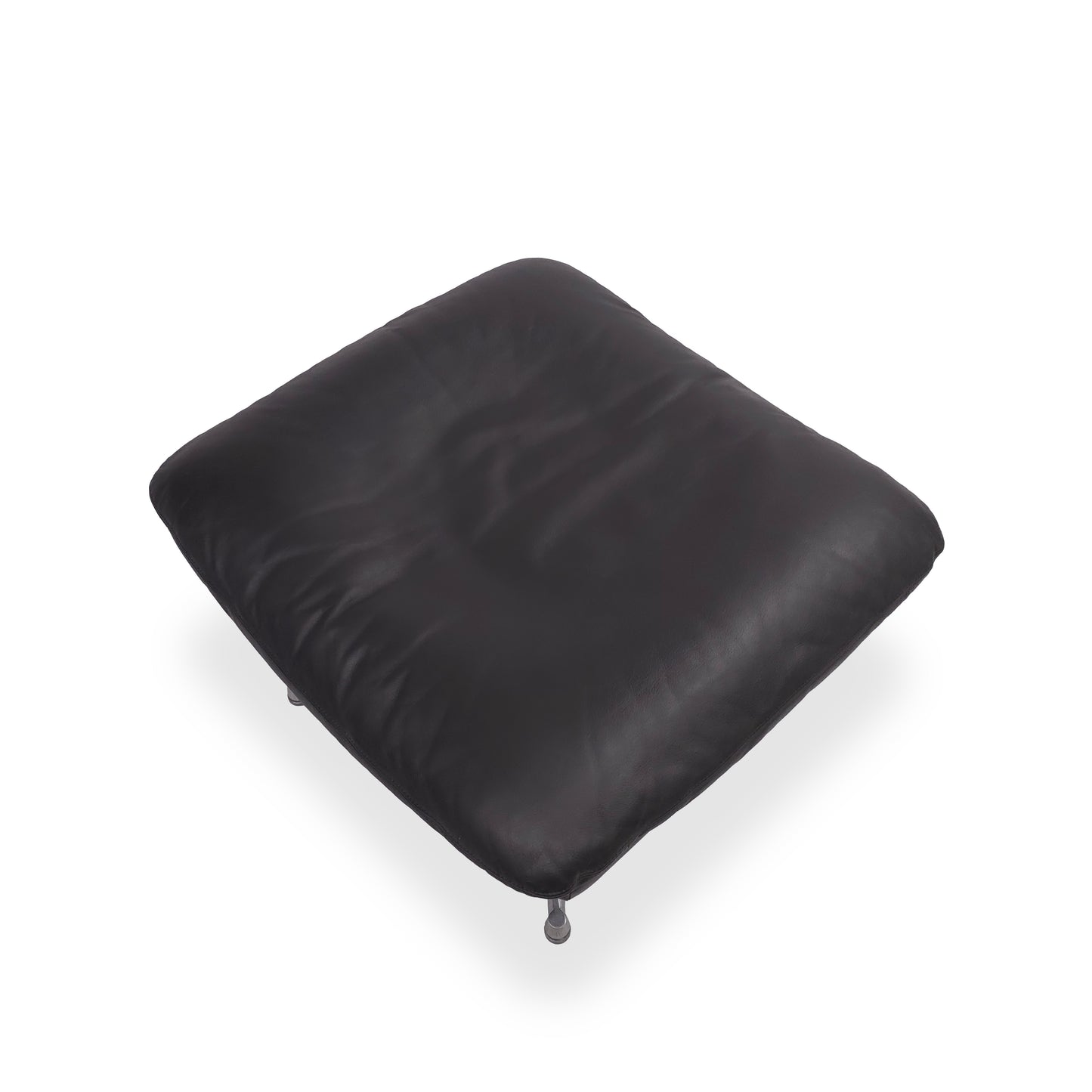 Strässle KING CHAIR | Sessel & Hocker Leder Schwarz Alu Palisander Vintage Chair