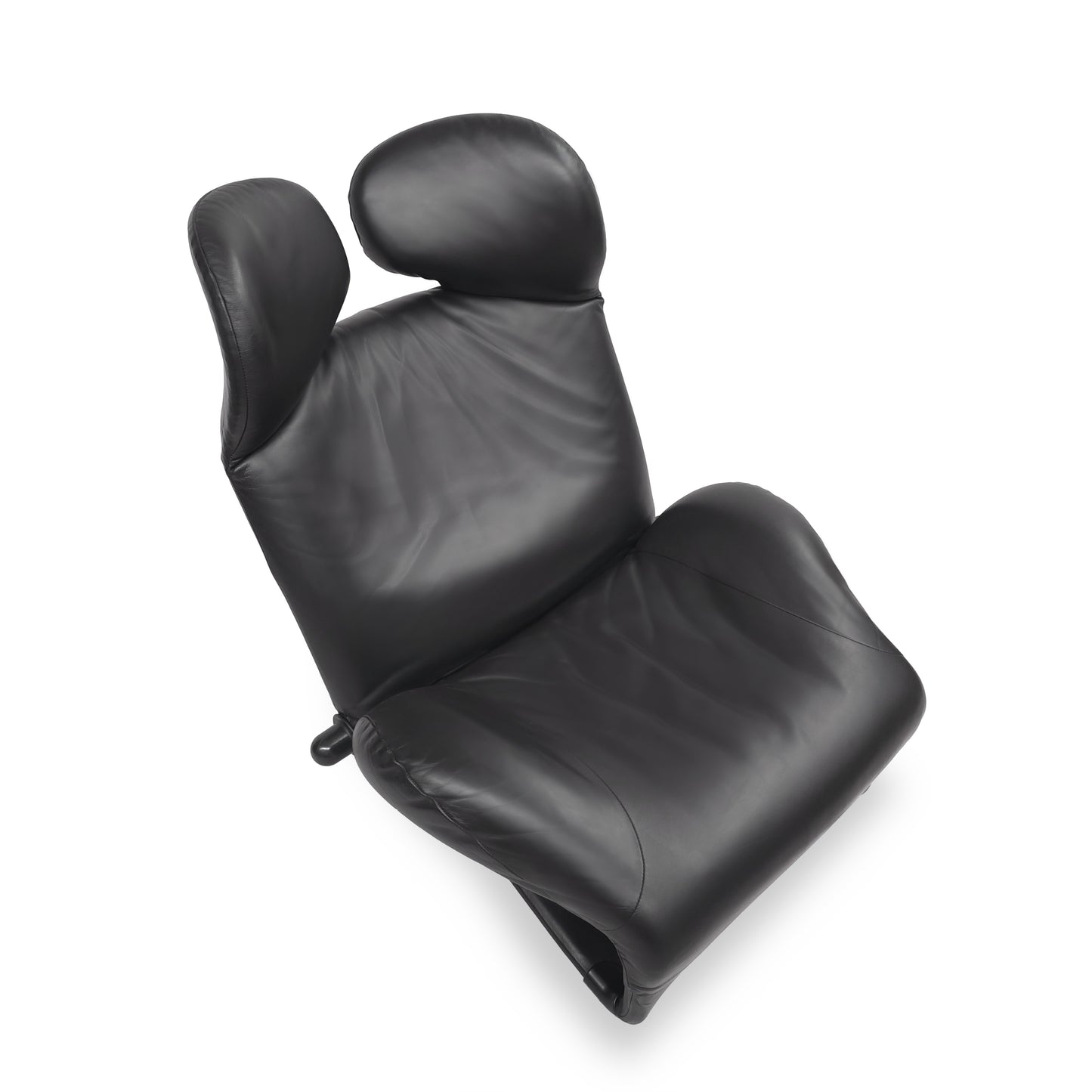 Cassina WINK | Toshiyuki Kita | Designklassiker Sessel Leder Schwarz Relaxliege