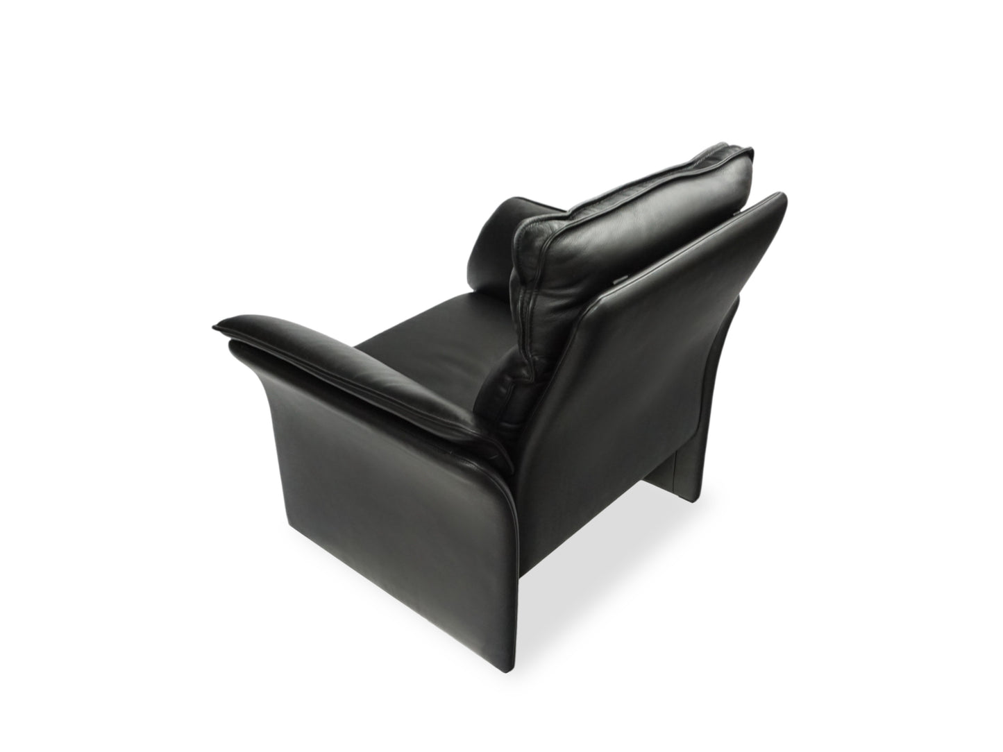 DREIPUNKT Scala | Sessel Leder Schwarz | Klassiker Lounge Design Chair