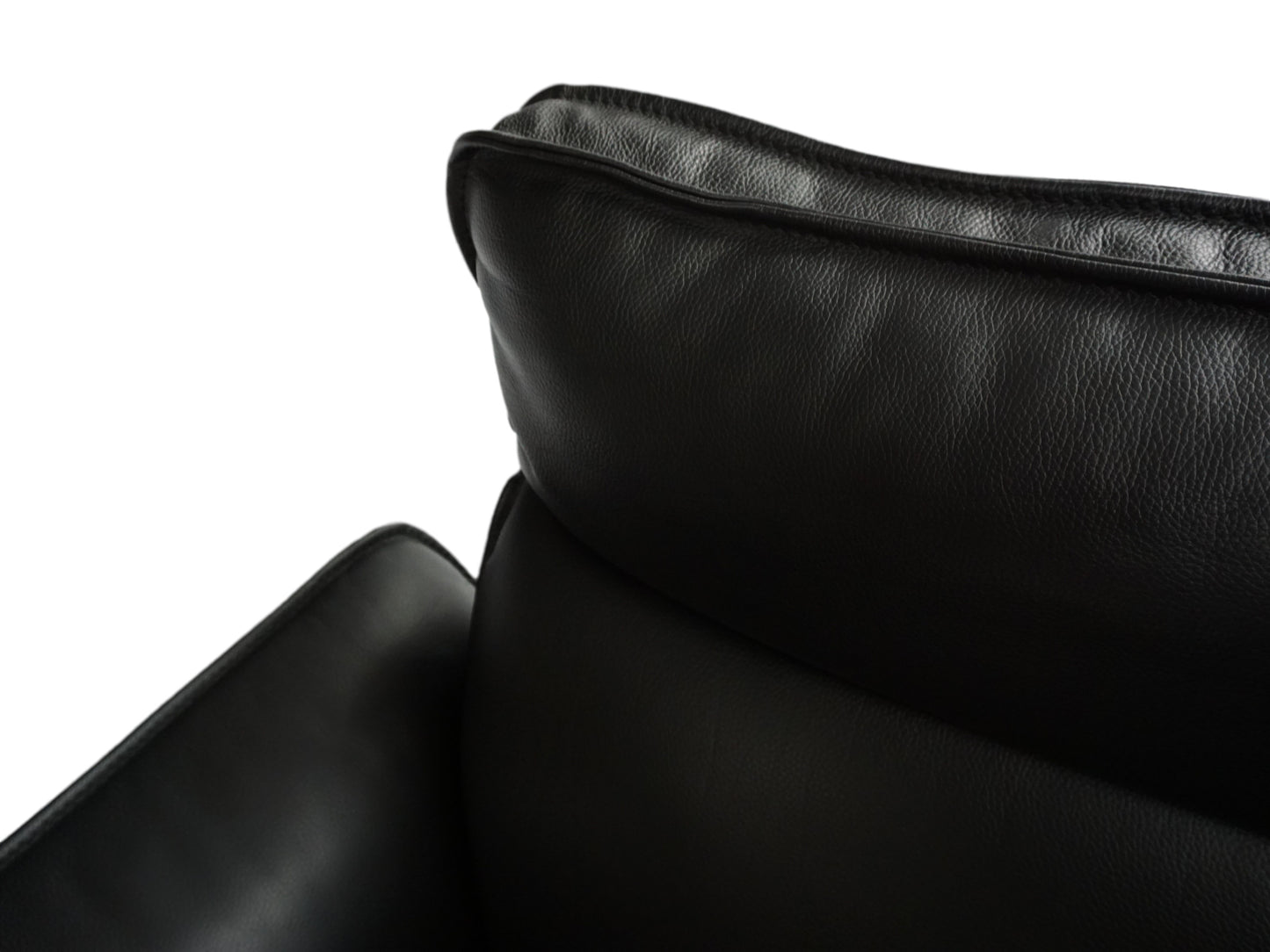 DREIPUNKT Scala | Sessel Leder Schwarz | Klassiker Lounge Design Chair