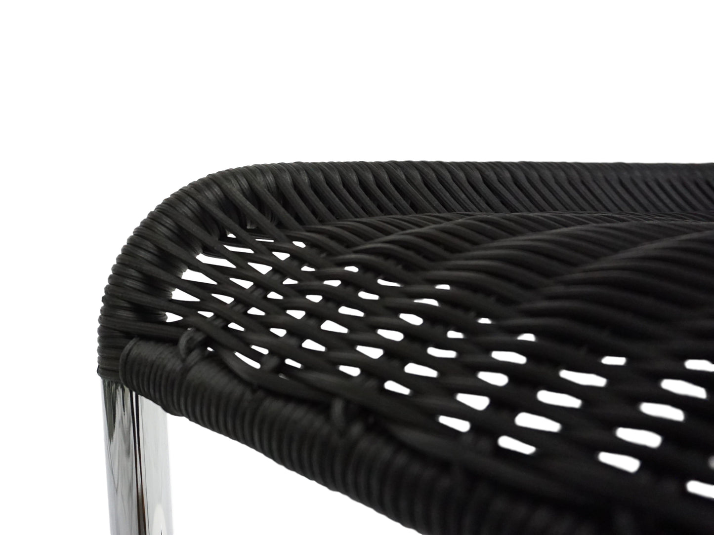 TECTA WK 724 | 4er Set Kragstühle Schwarz | Freischwinger Stühle Bauhaus Chair