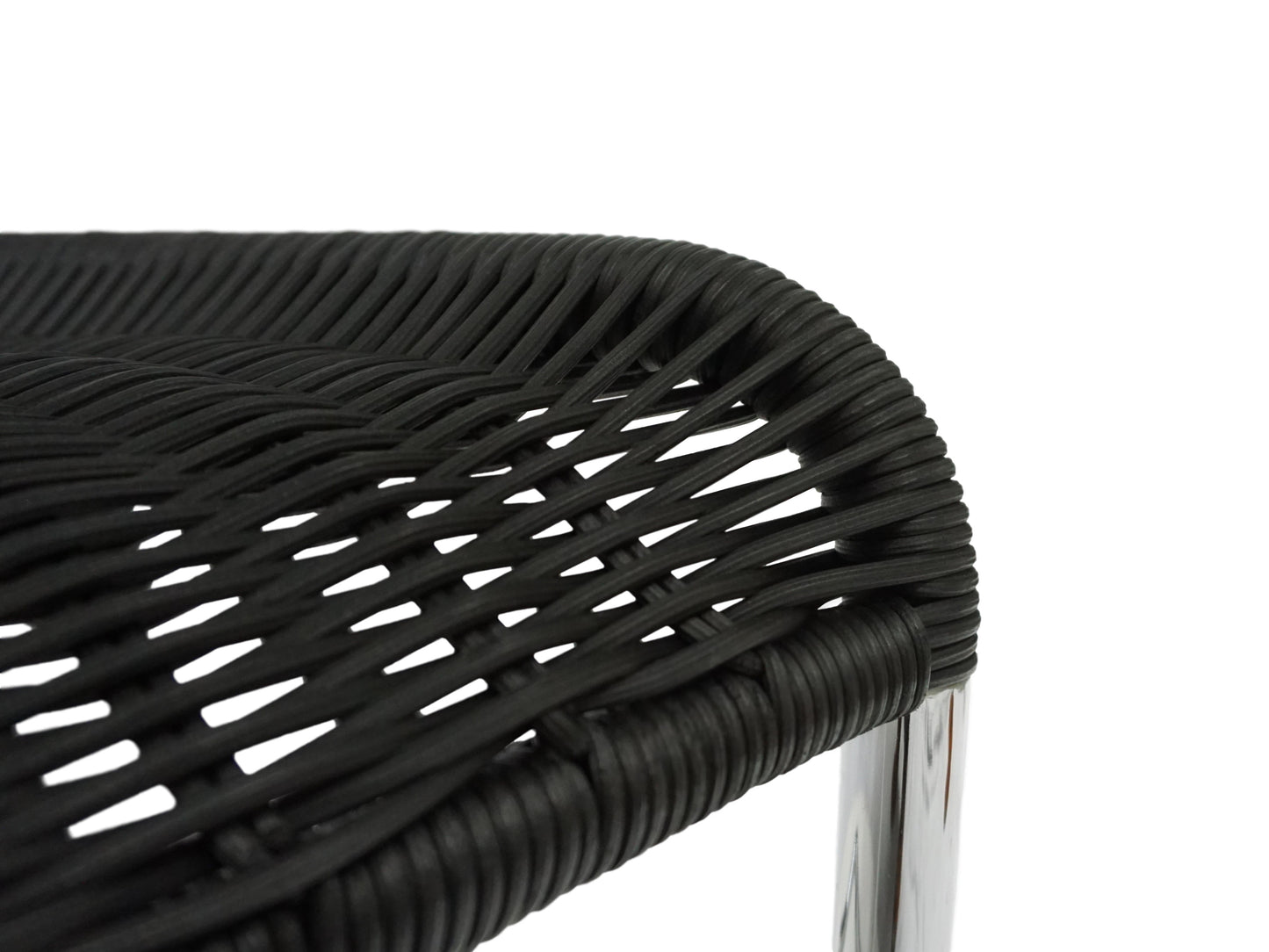 TECTA WK 724 | 4er Set Kragstühle Schwarz | Freischwinger Stühle Bauhaus Chair