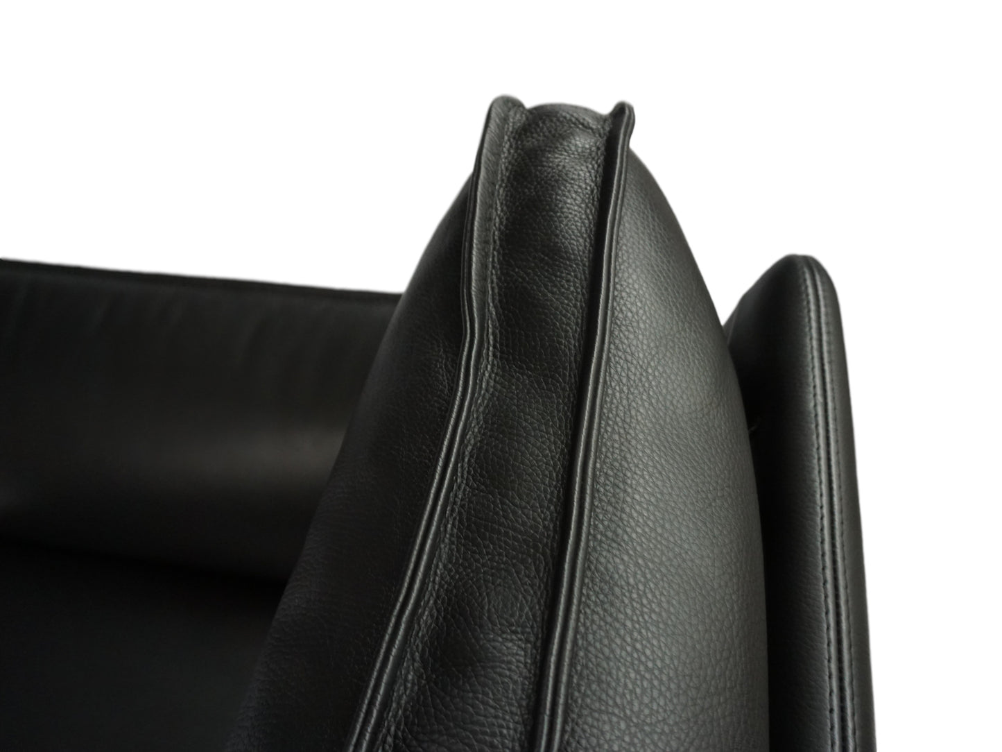 DREIPUNKT Scala | Sessel Leder Schwarz | Klassiker Lounge Design Chair