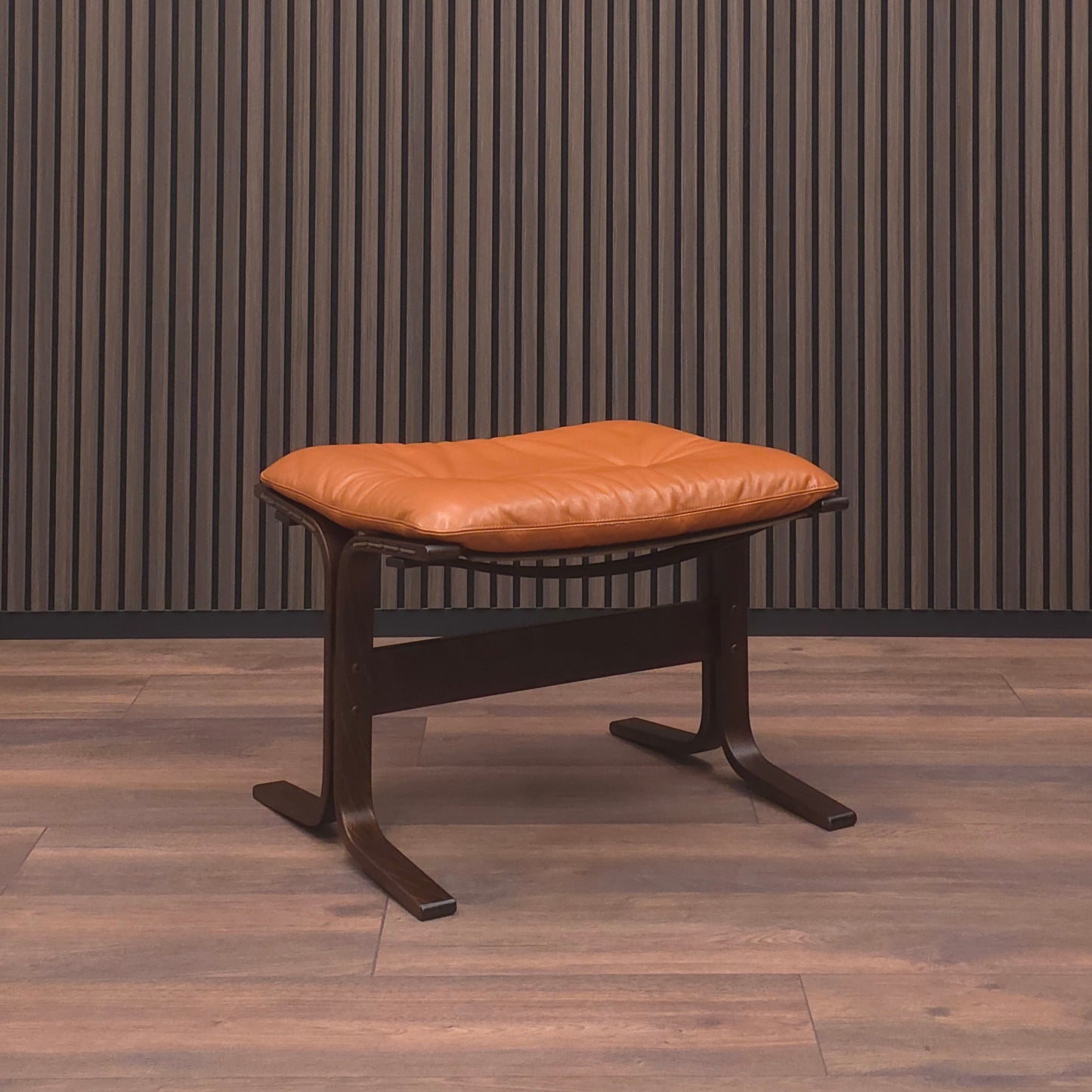 Westnofa SIESTA Hocker Design I. Relling | 1 von 2 | Mid Century Chair Ottomane