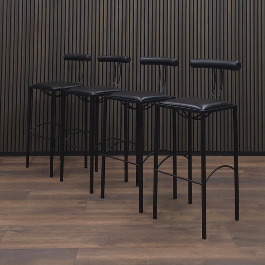 ARTELANO 4 Barhocker | Design Annick & Samuel Coriat | 80er Postmodern Chair