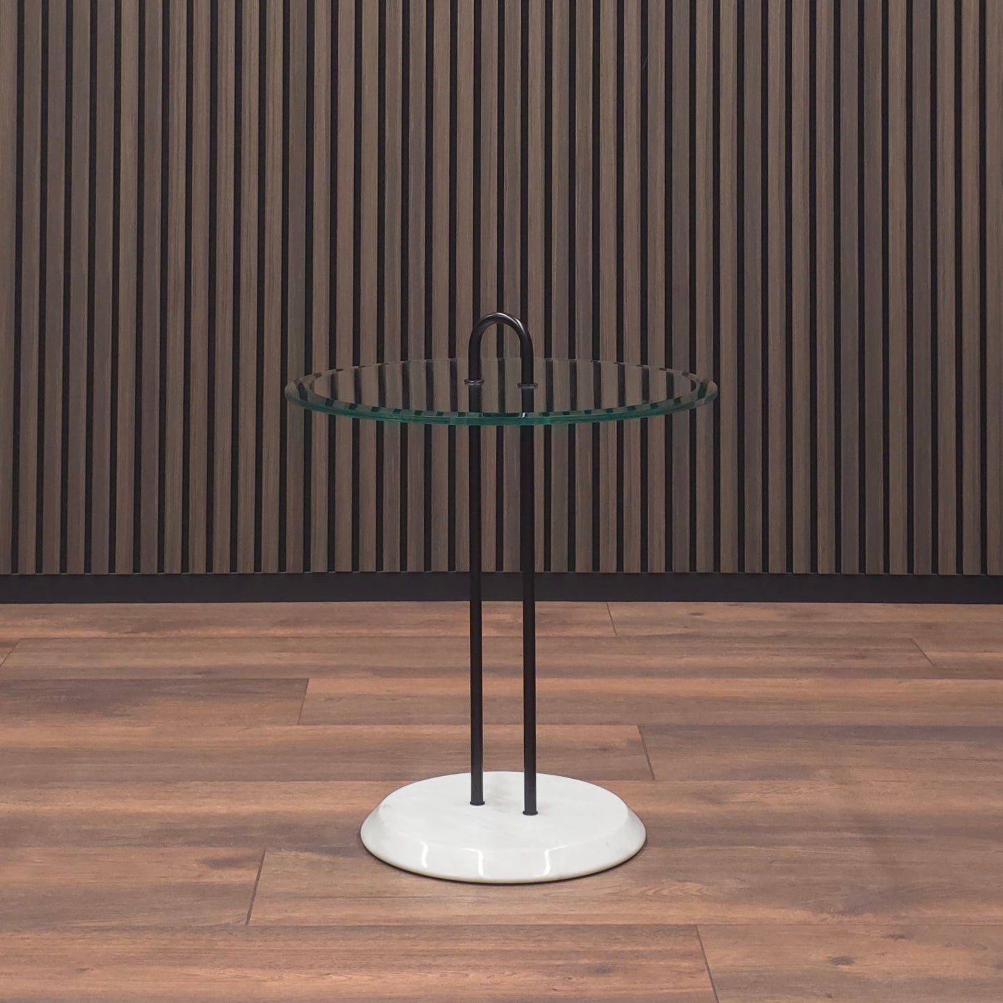 Cattelan Italy | Vico Magistretti | Othello Beistelltisch | Marmor Glas Vintage