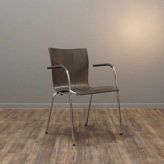 THONET S 360 | Design Delphin | Armlehnstuhl Holz Stuhl Chair