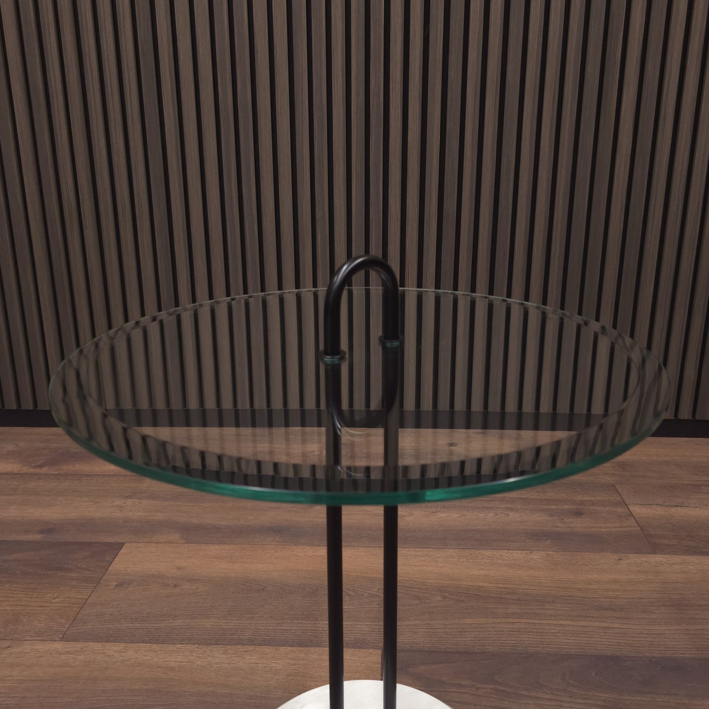 Cattelan Italy | Vico Magistretti | Othello Beistelltisch | Marmor Glas Vintage