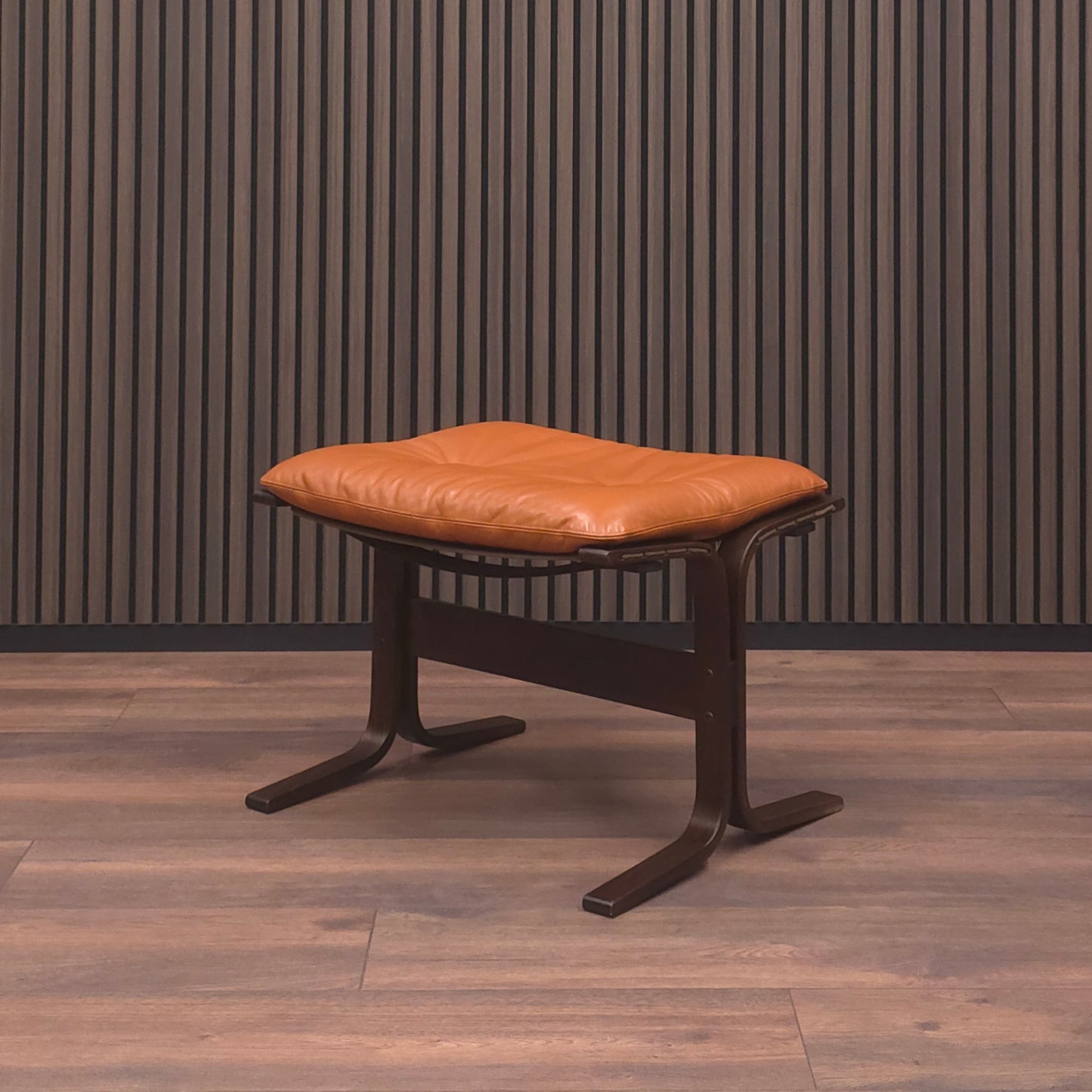 Westnofa SIESTA Hocker Design I. Relling | 1 von 2 | Mid Century Chair Ottomane