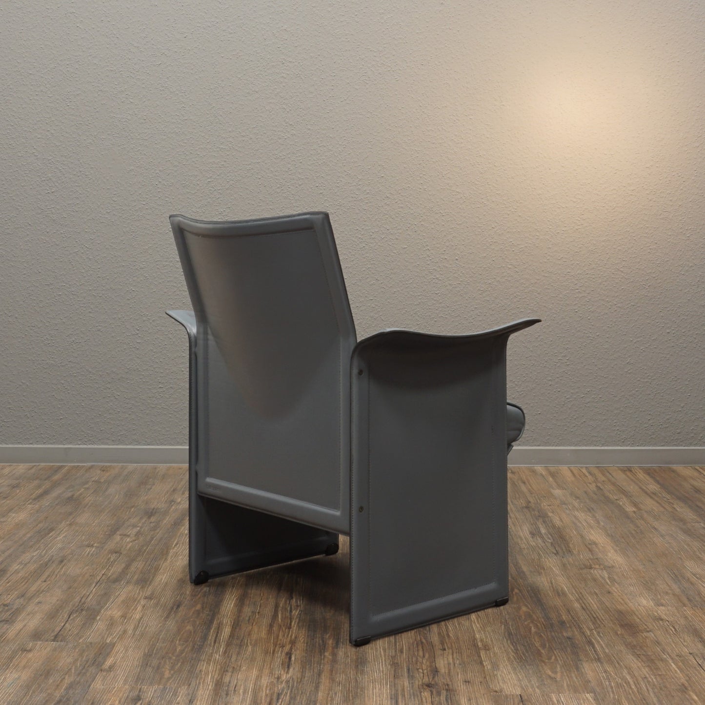 Matteo Grassi KORIUM | KM1 Sessel | Vintage Sattelleder | 80er Klassiker Chair