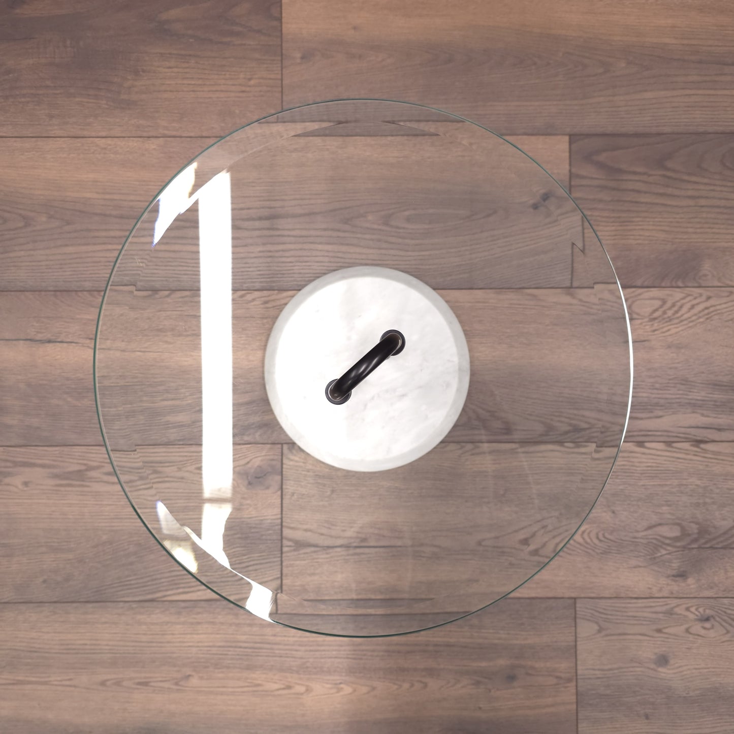 Cattelan Italy | Vico Magistretti | Othello Beistelltisch | Marmor Glas Vintage