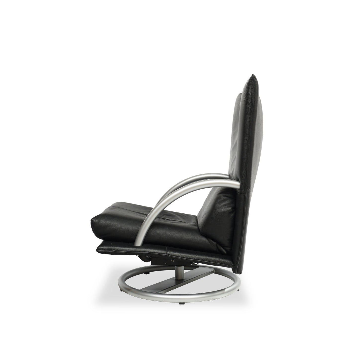 Rolf Benz BMP 418 Torino | Sessel Leder Schwarz | Relaxsessel Klassiker Chair