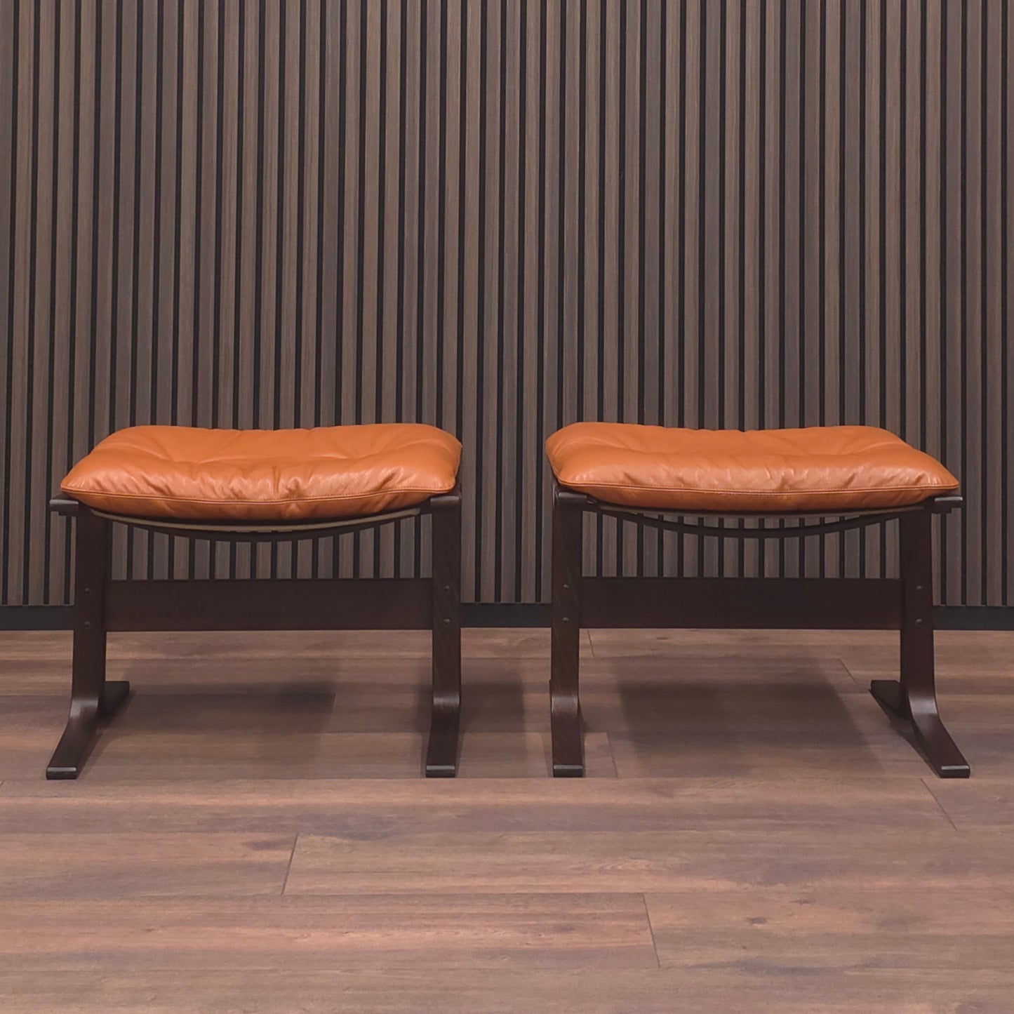 Westnofa SIESTA Hocker Design I. Relling | 2 von 2 | Mid Century Chair Ottomane