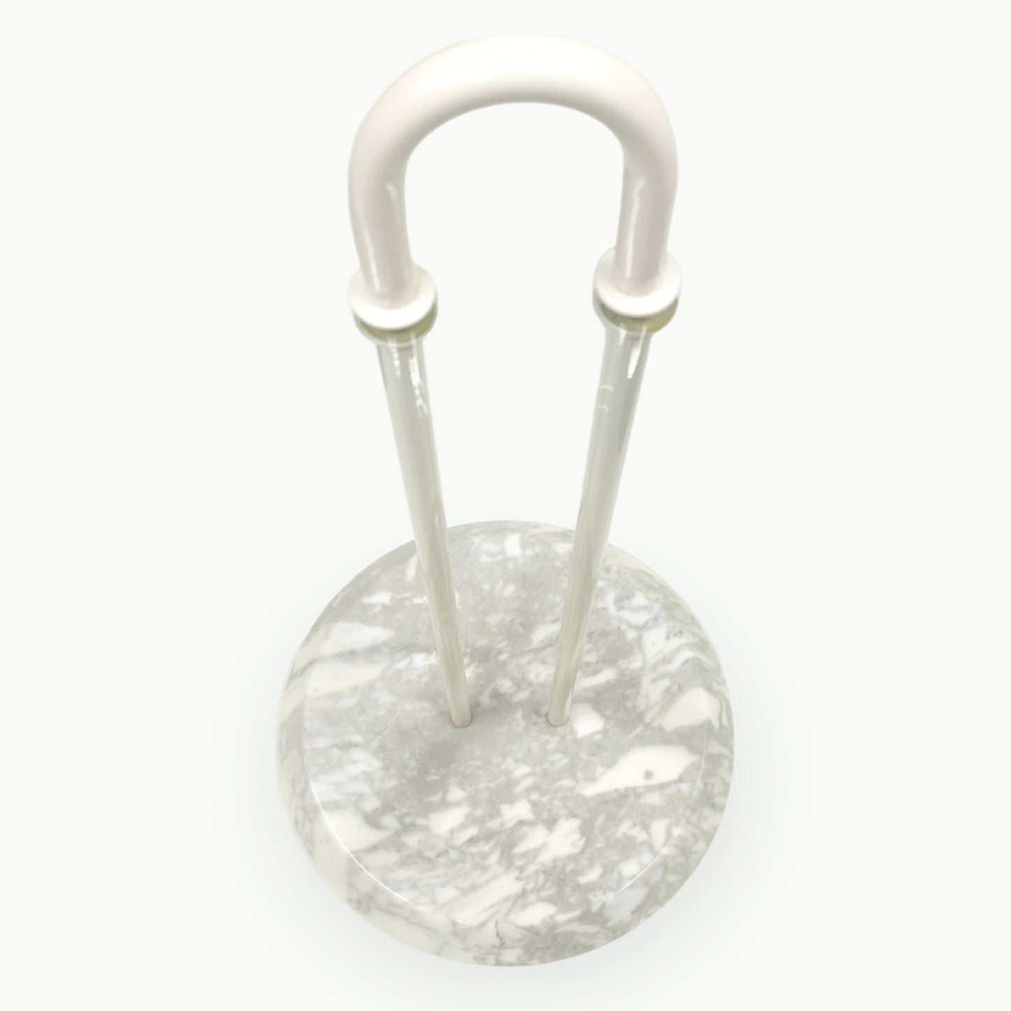 Cattelan Italy | Vico Magistretti | Othello Beistelltisch | Marmor Glas Vintage