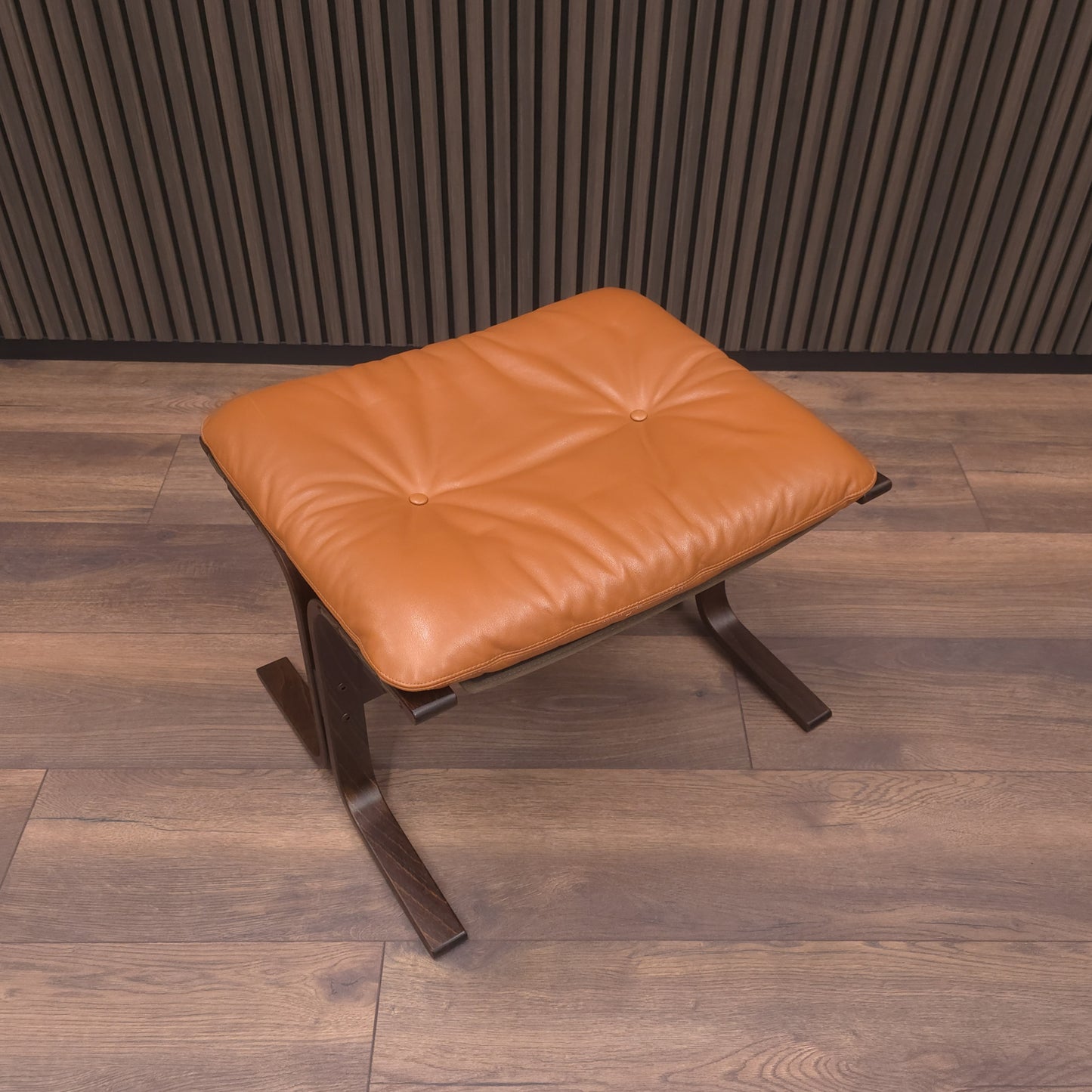 Westnofa SIESTA Hocker Design I. Relling | 1 von 2 | Mid Century Chair Ottomane