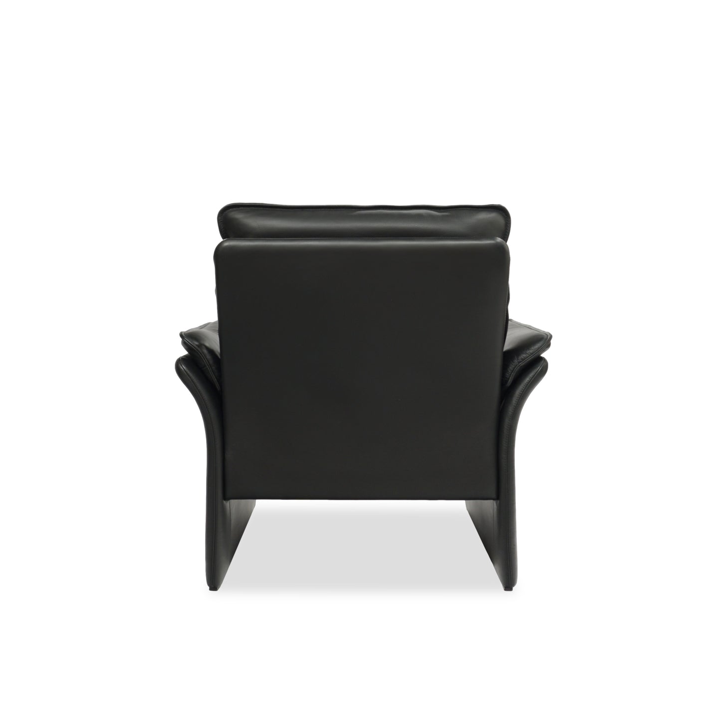 DREIPUNKT Scala | Sessel Leder Schwarz | Klassiker Lounge Design Chair