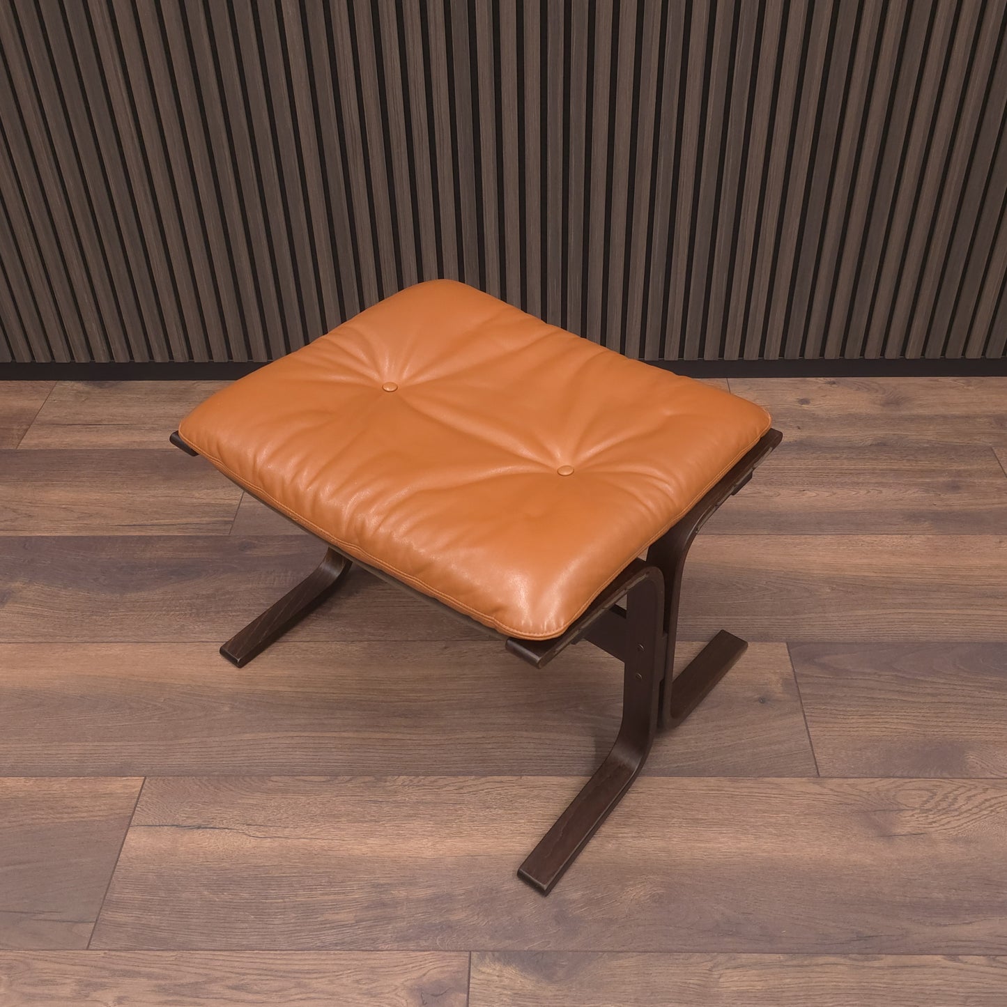 Westnofa SIESTA Hocker Design I. Relling | 1 von 2 | Mid Century Chair Ottomane