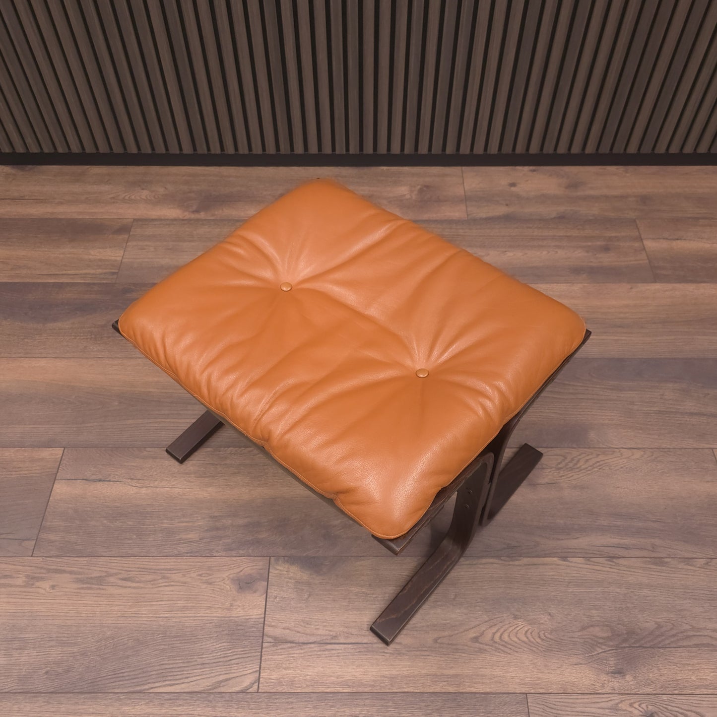 Westnofa SIESTA Hocker Design I. Relling | 2 von 2 | Mid Century Chair Ottomane