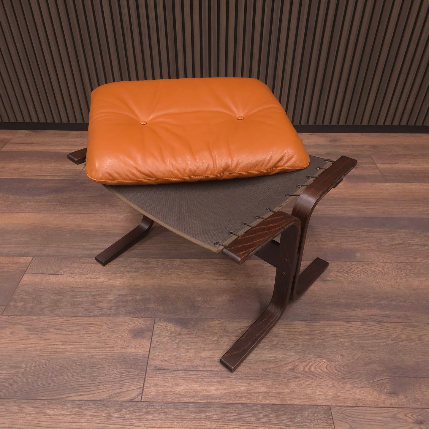 Westnofa SIESTA Hocker Design I. Relling | 2 von 2 | Mid Century Chair Ottomane