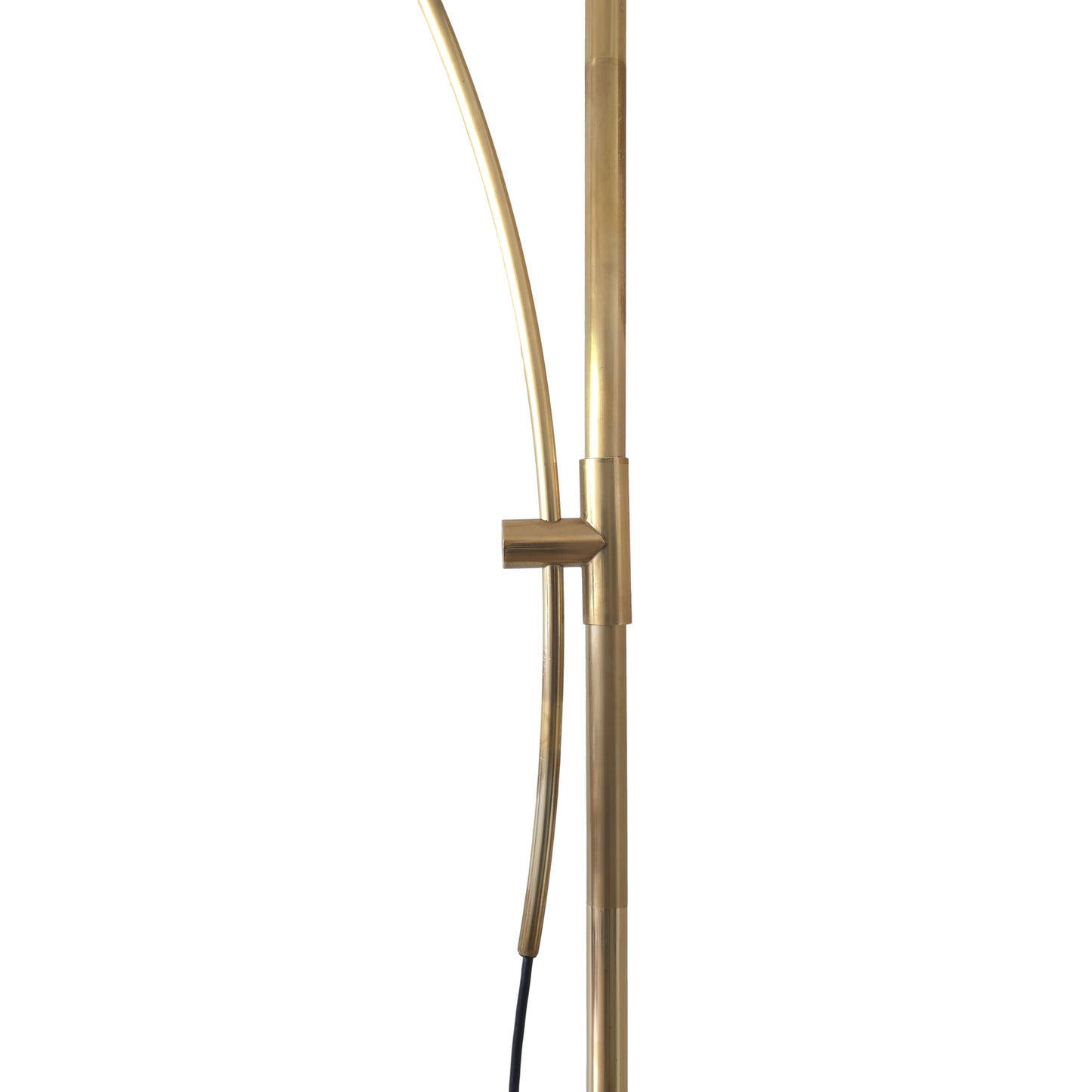 Florian Schulz BOCA | 70er Messing Vintage Bogenlampe | Mid Century Leuchte