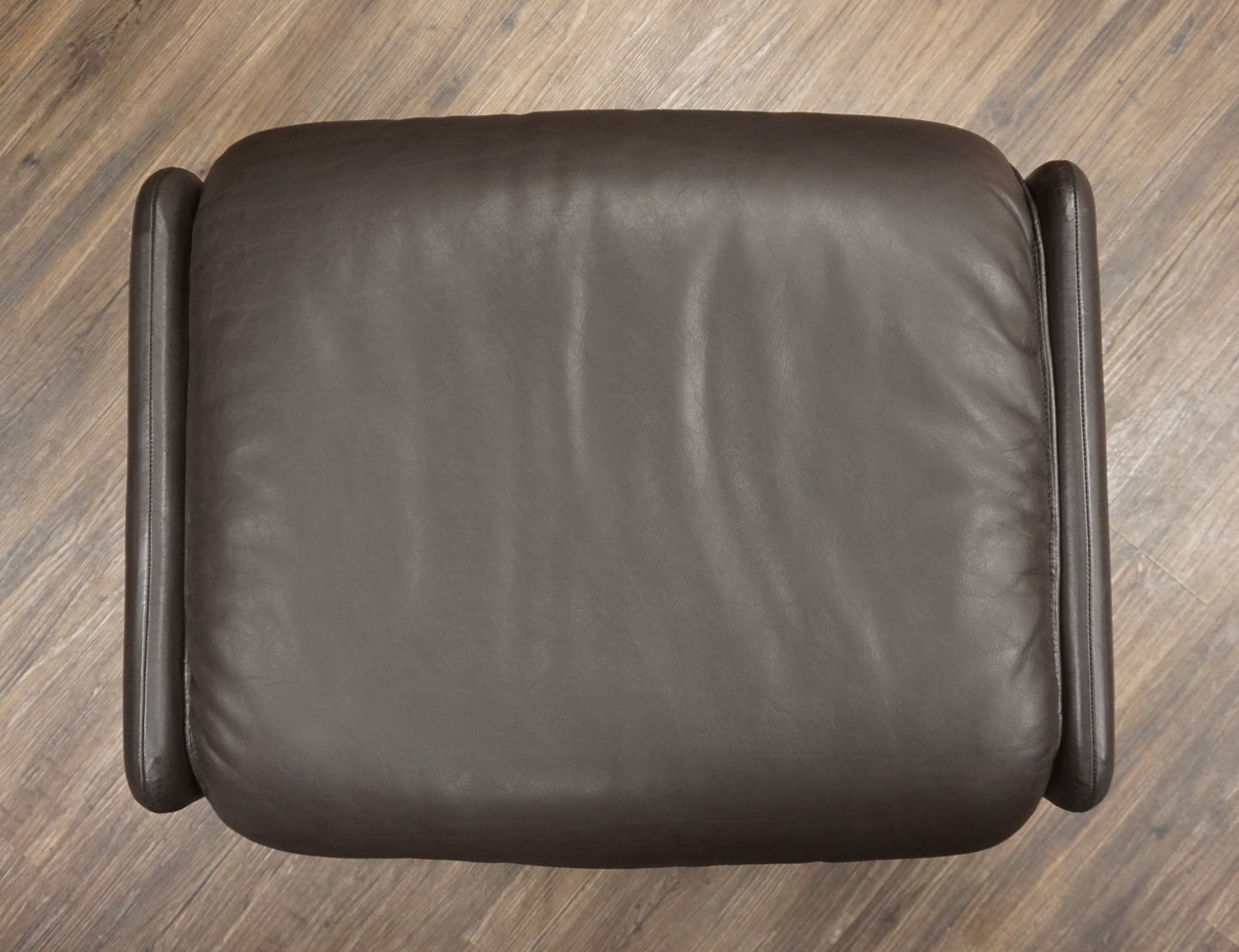 De Sede DS 61 | Sessel mit Funktion & Hocker Leder Braun | Lounge Chair Ottomane